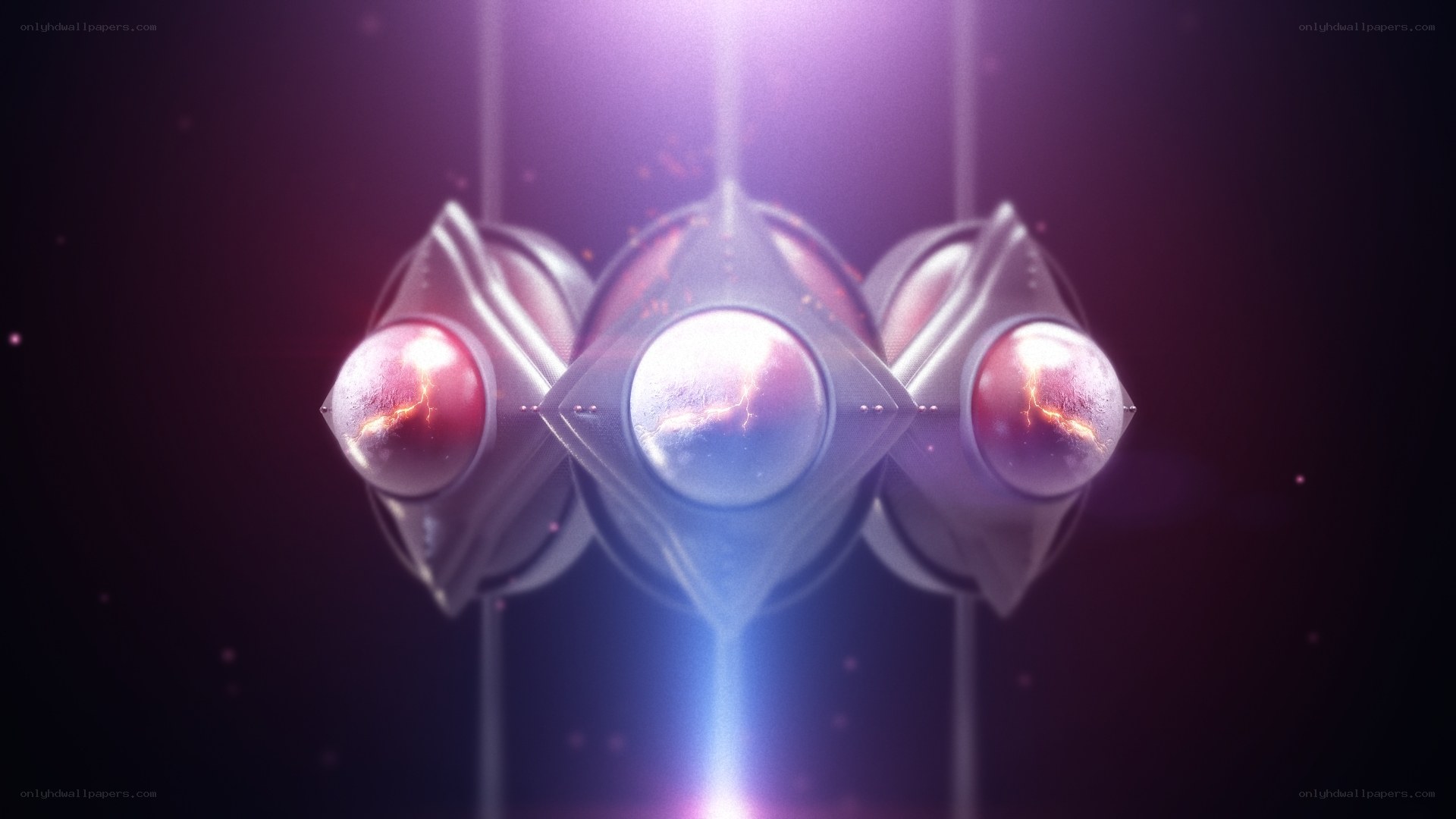 futuristic energy core