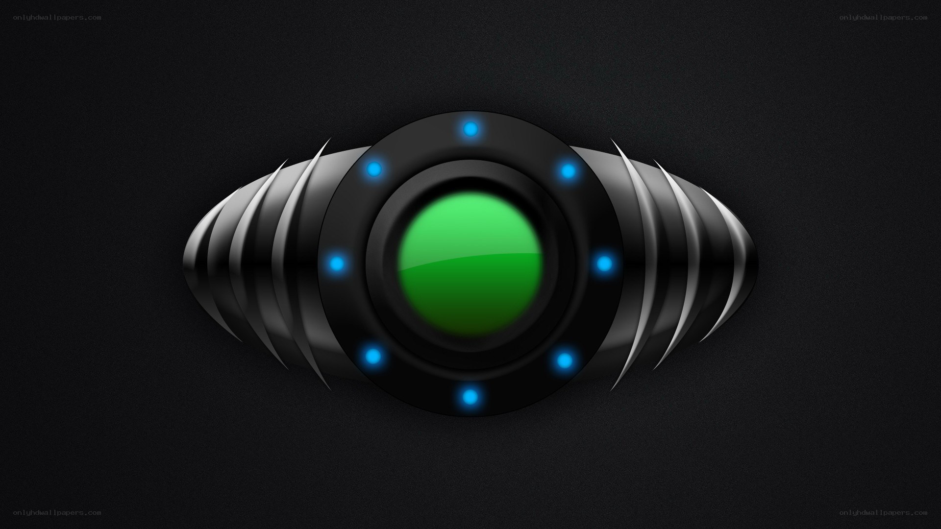 futuristic eye logo