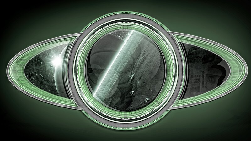 Futuristic Eye-shaped Interface