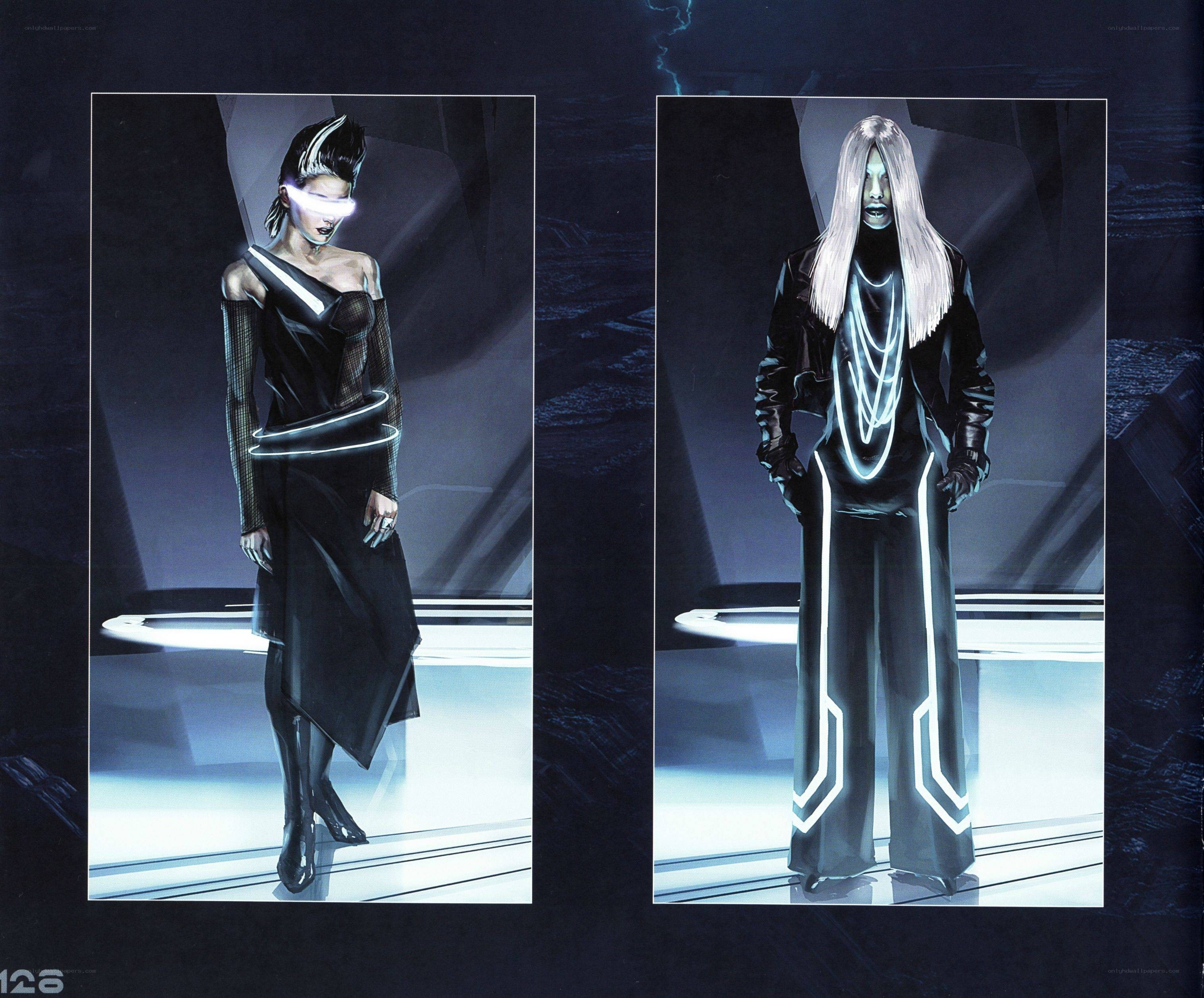 futuristic fashion concept art