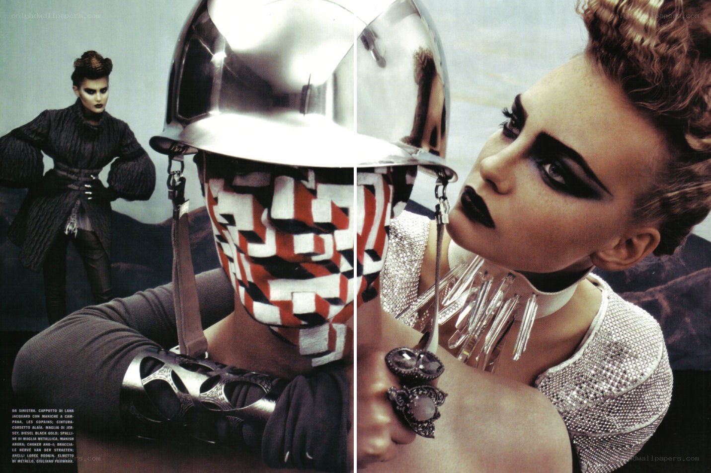 futuristic fashion editorial