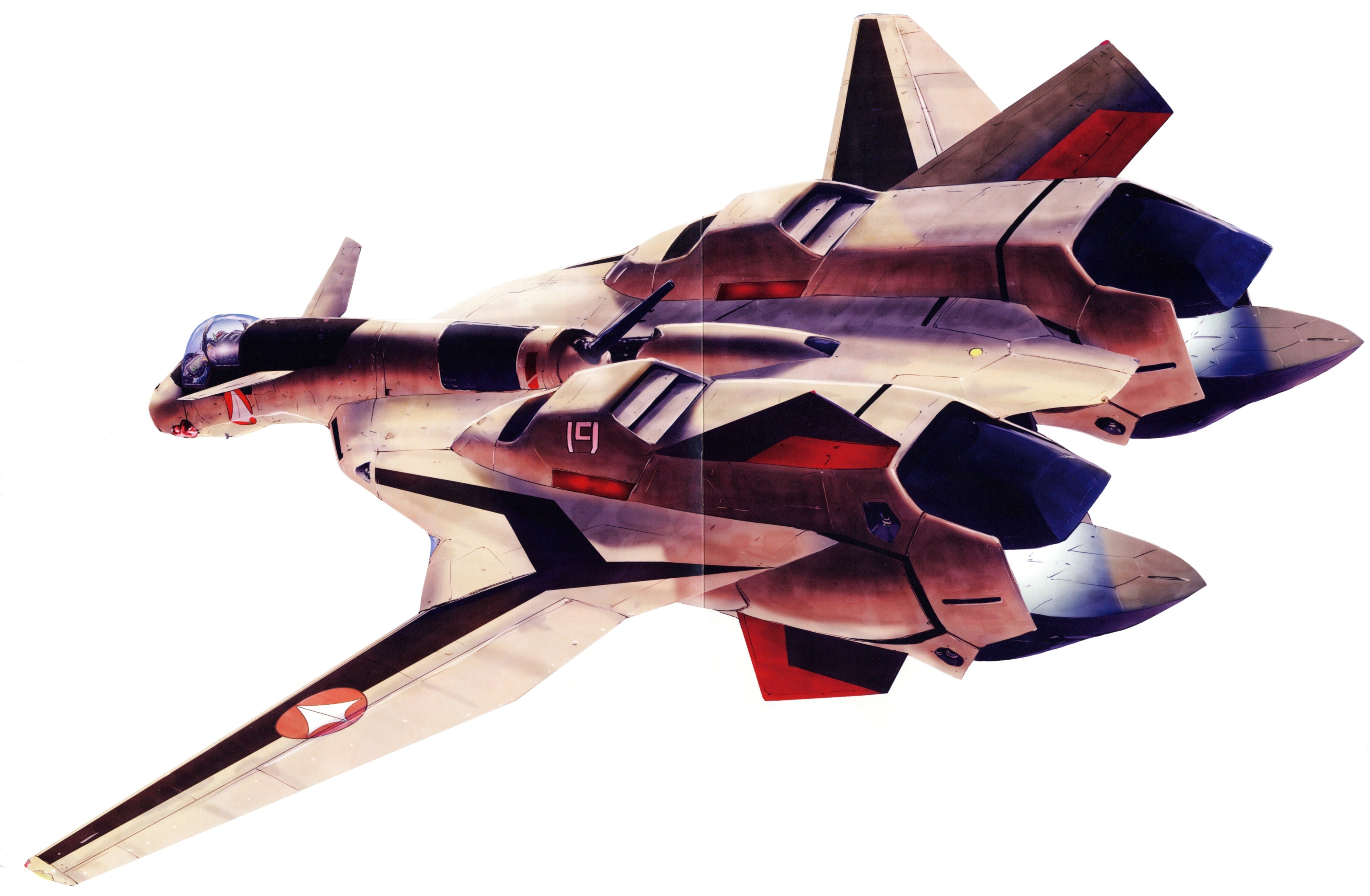 futuristic fighter jet