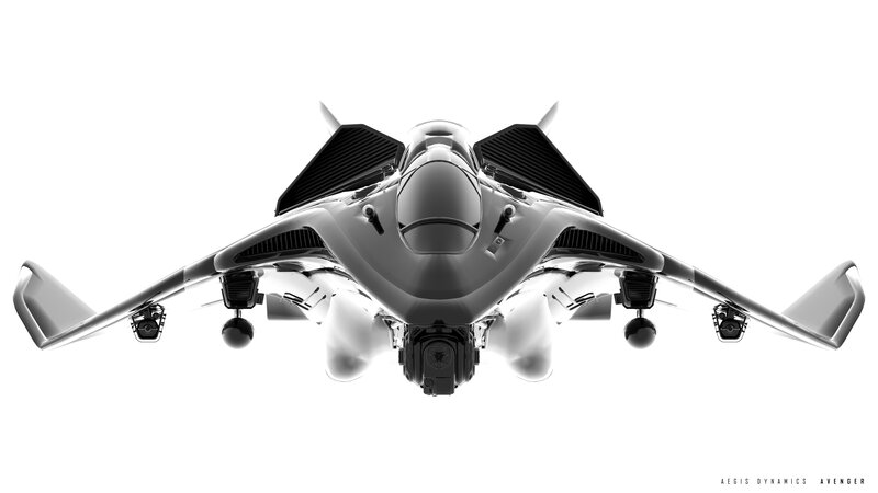 Futuristic Fighter Jet — Black, Sleek