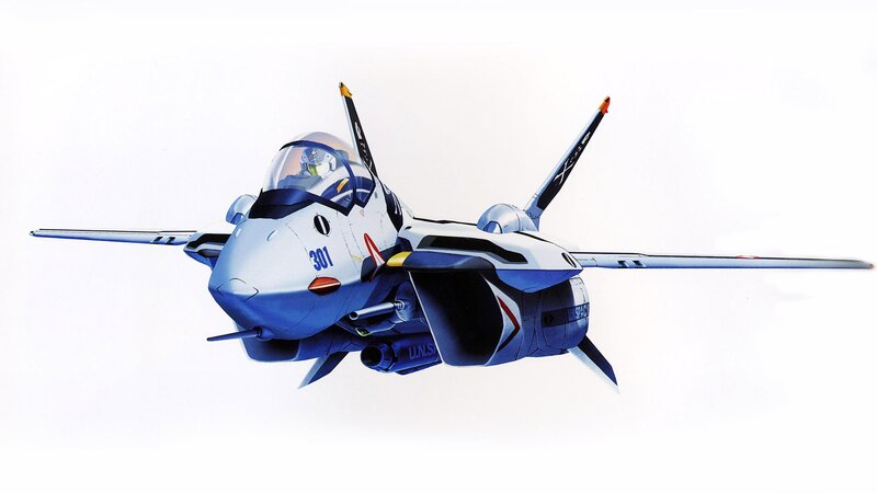 futuristic fighter jet illustration