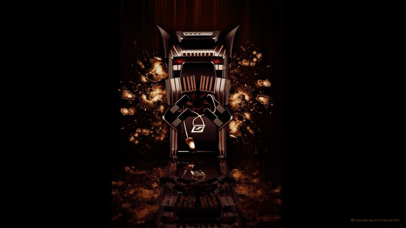 futuristic gaming chair design