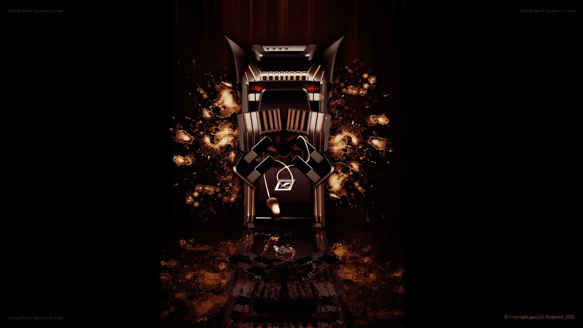 futuristic gaming chair design