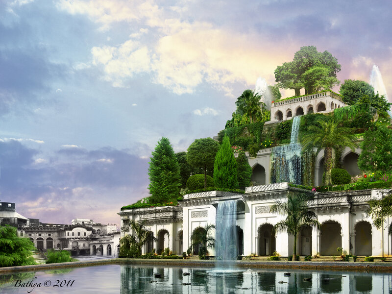 Futuristic Garden Palace