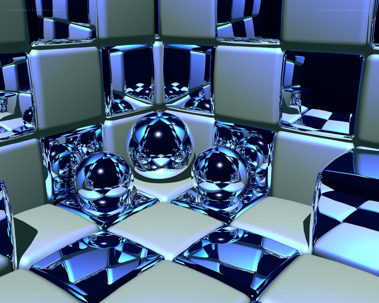 Futuristic glass sphere room
