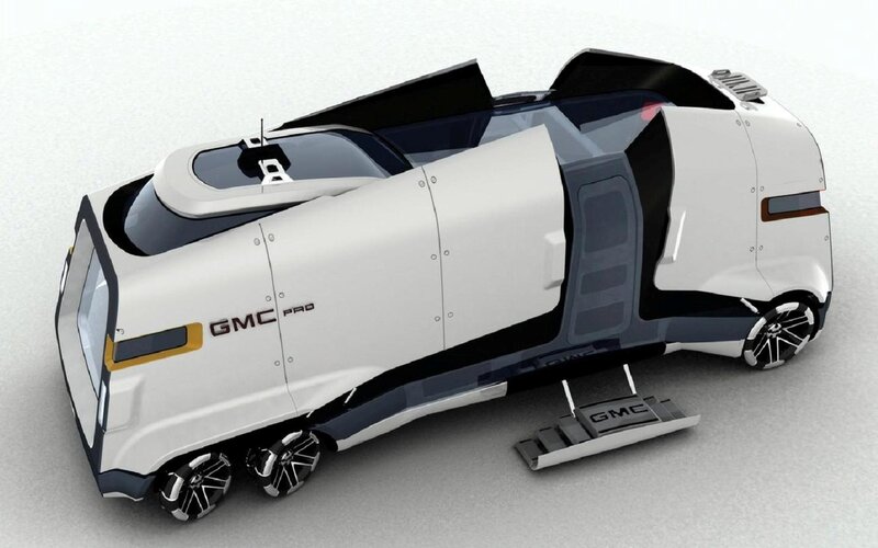 Futuristic GMC Vehicle