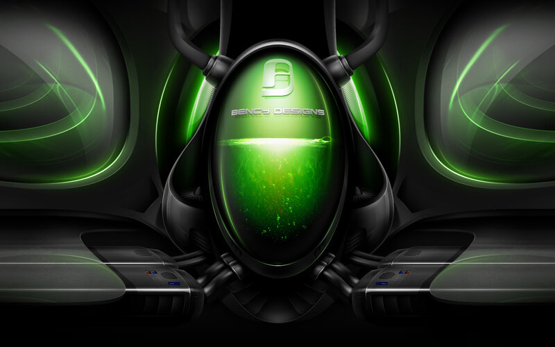 futuristic green design