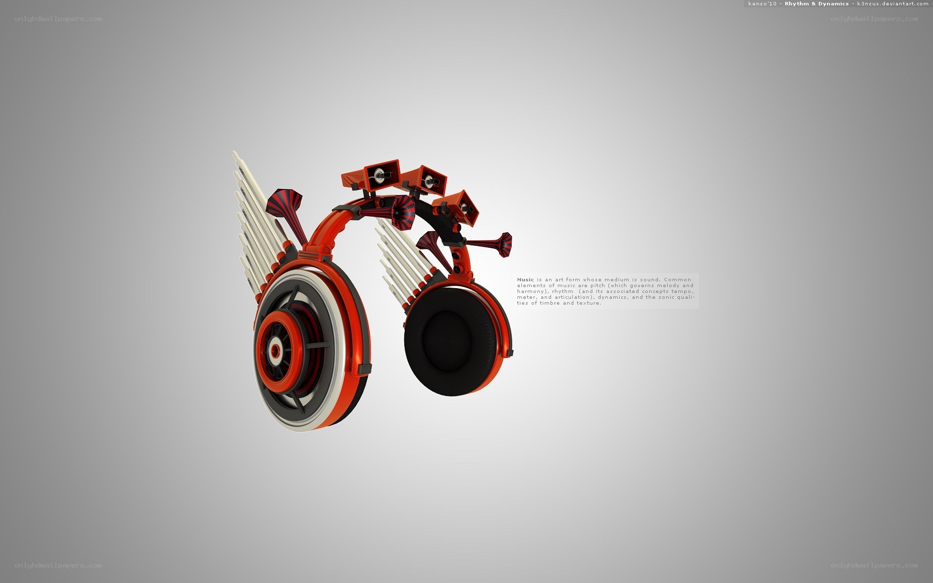 futuristic headphones design