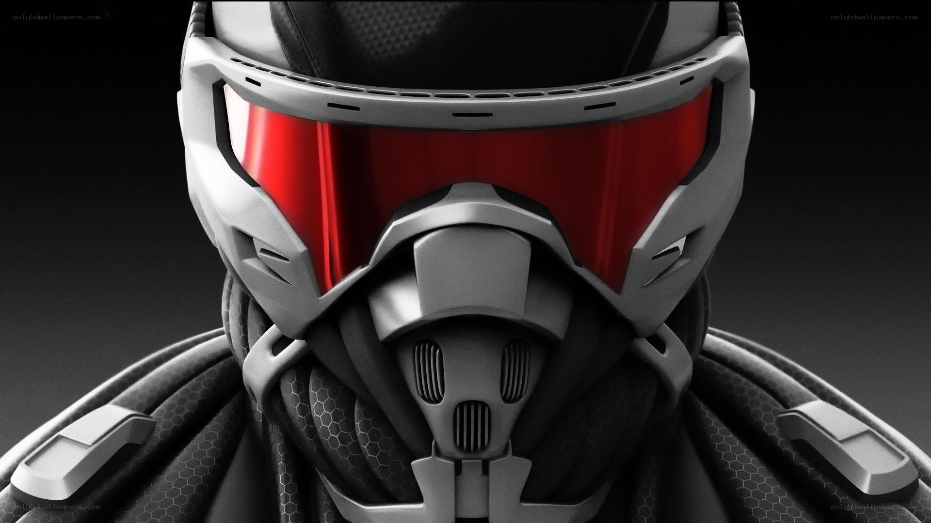 futuristic helmet close-up