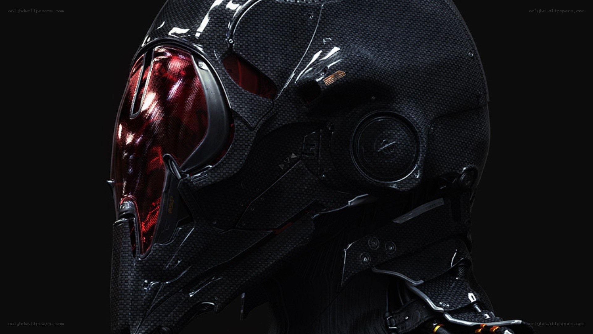 futuristic helmet design