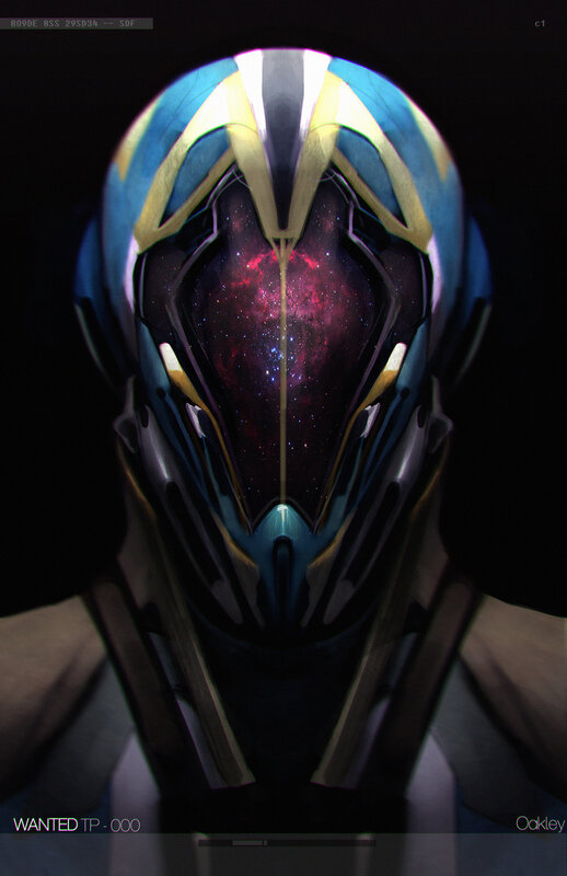 Futuristic Helmet