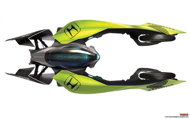 Futuristic Honda Vehicle