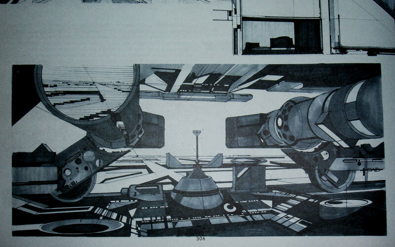 futuristic industrial concept art