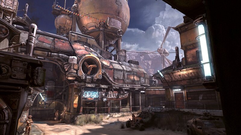 Futuristic Industrial Town