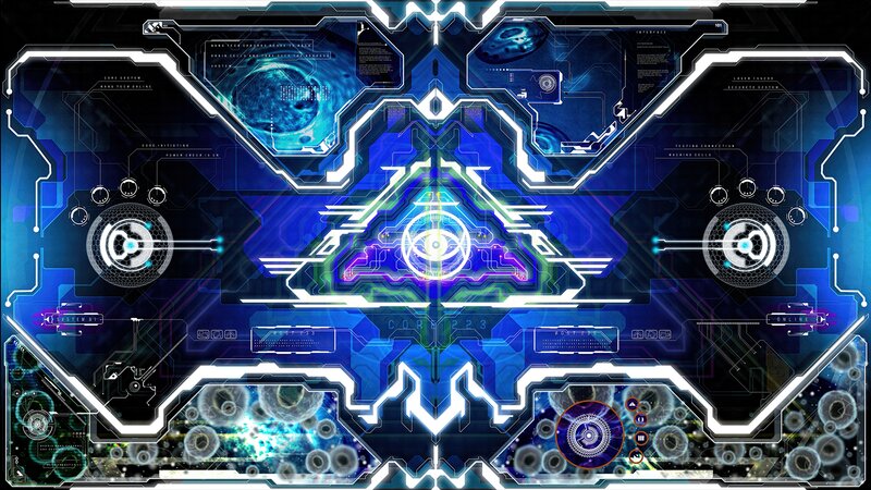 Futuristic Interface Panel
