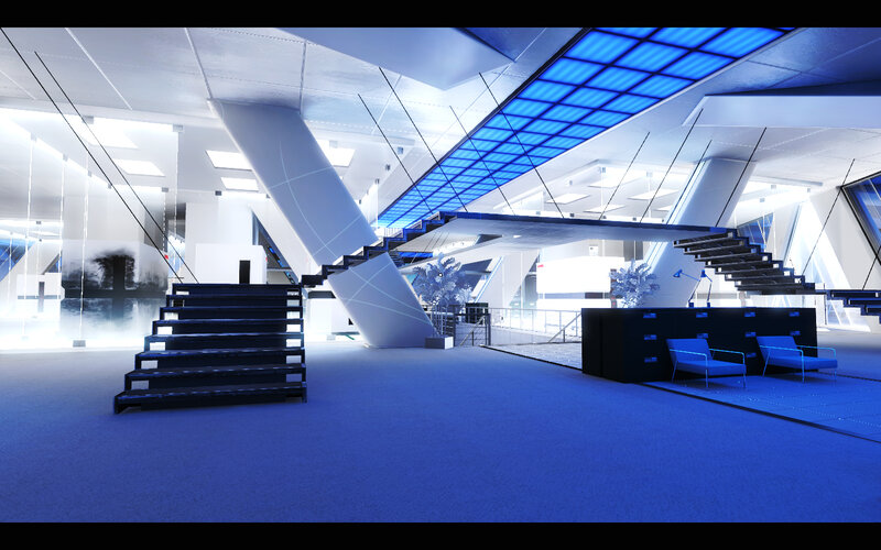 futuristic interior design