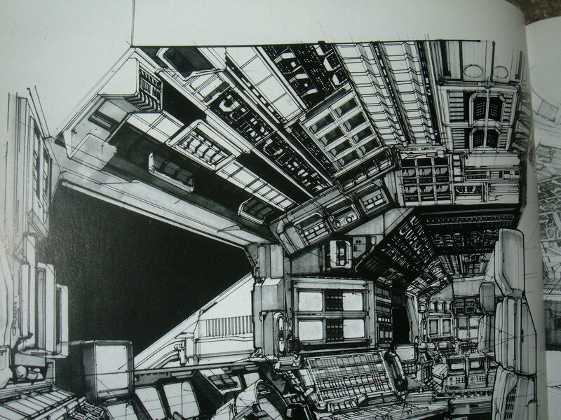 Futuristic Interior Structure