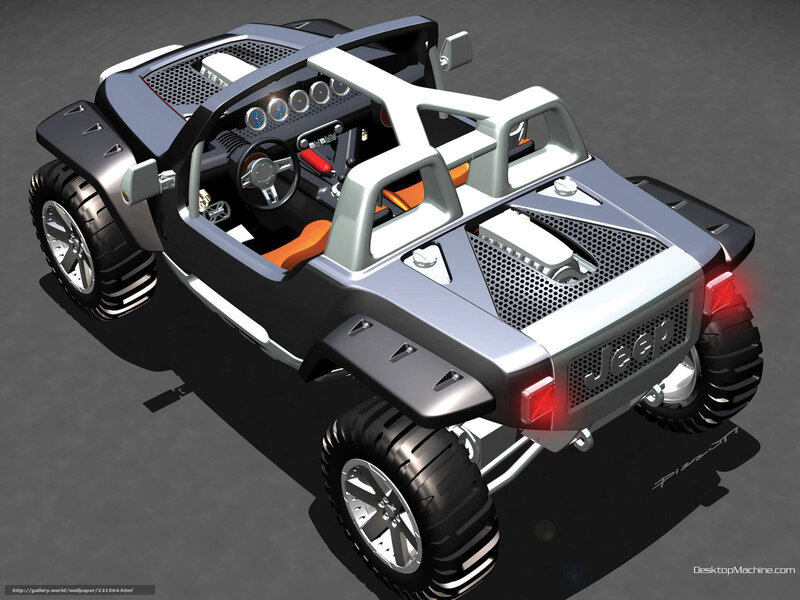 futuristic jeep concept vehicle