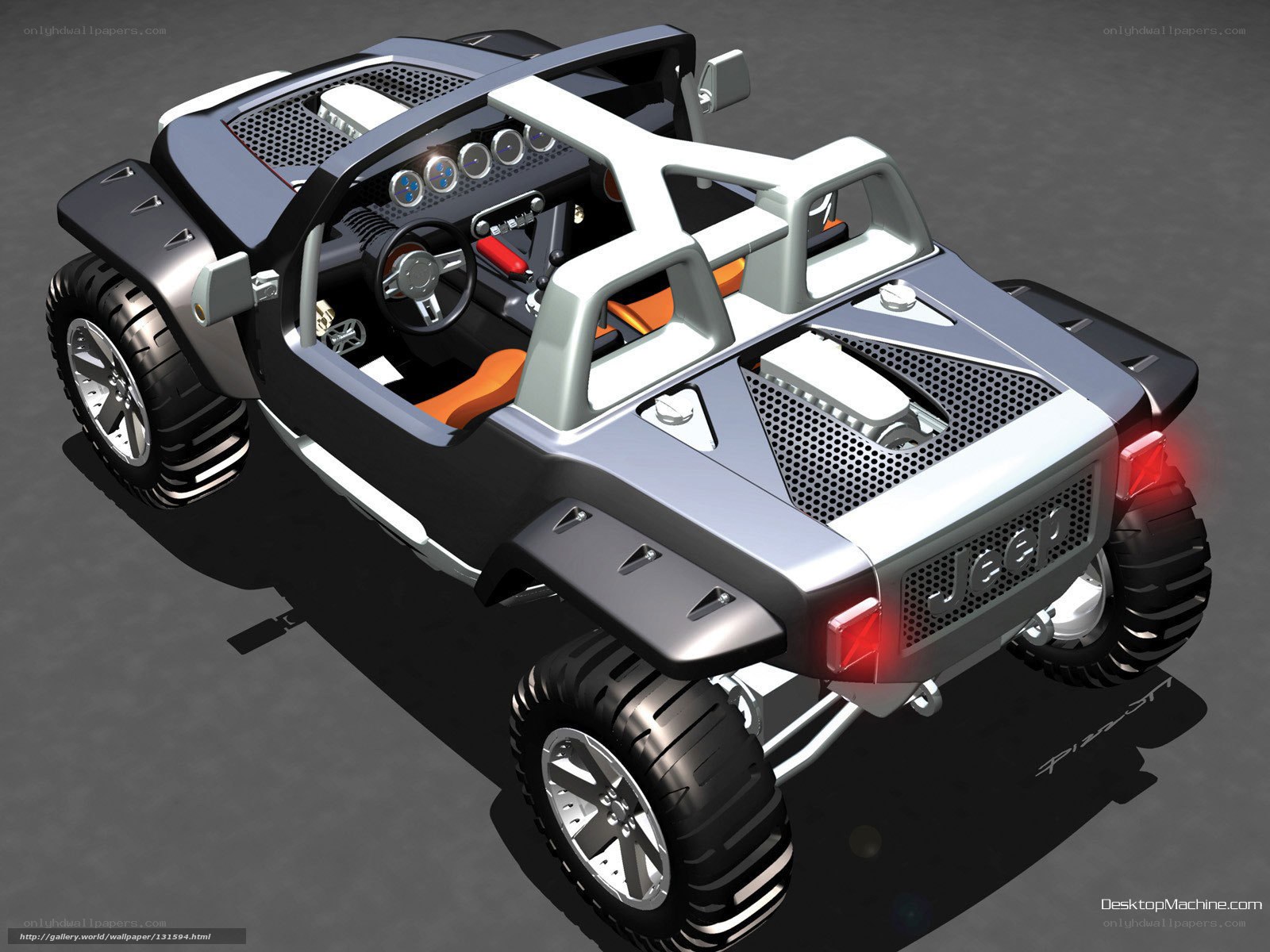 futuristic jeep concept vehicle
