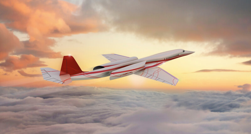 Futuristic Jet Aircraft