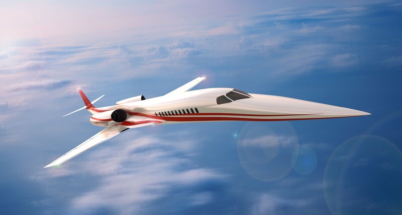 Futuristic Jet Aircraft — White, Serene, Morning