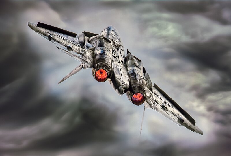 Futuristic Jet Fighter