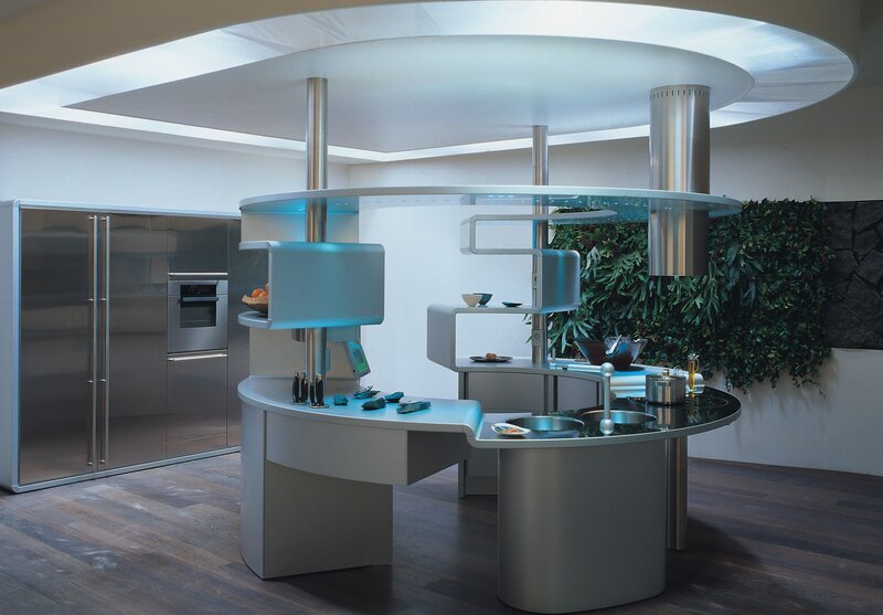 futuristic kitchen design