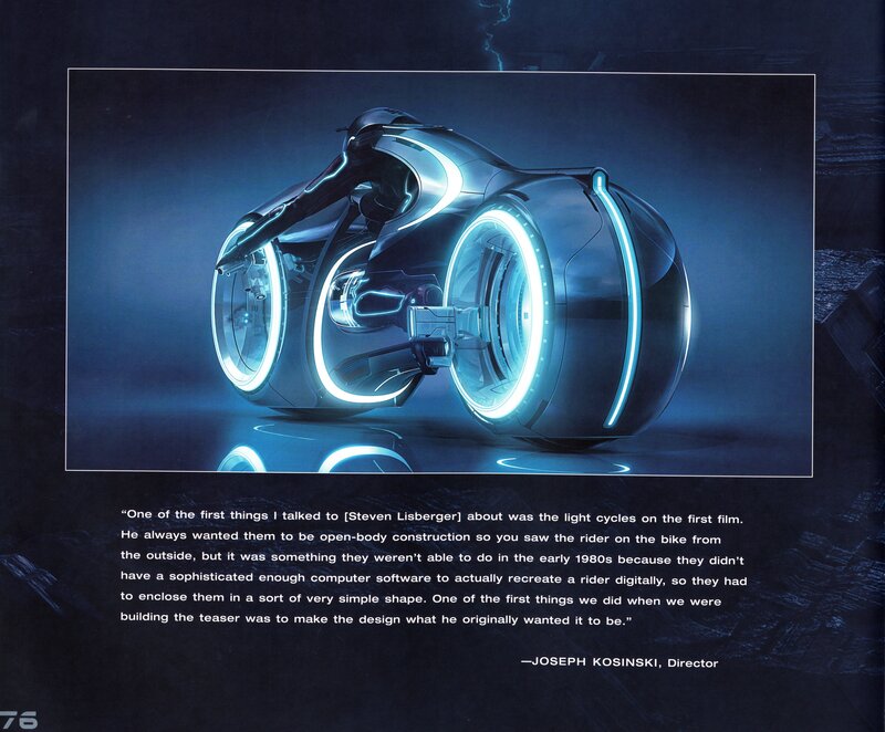 Futuristic Light Cycle — Blue