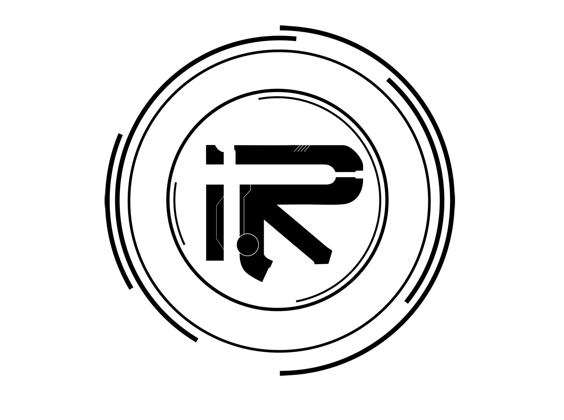 futuristic logo design