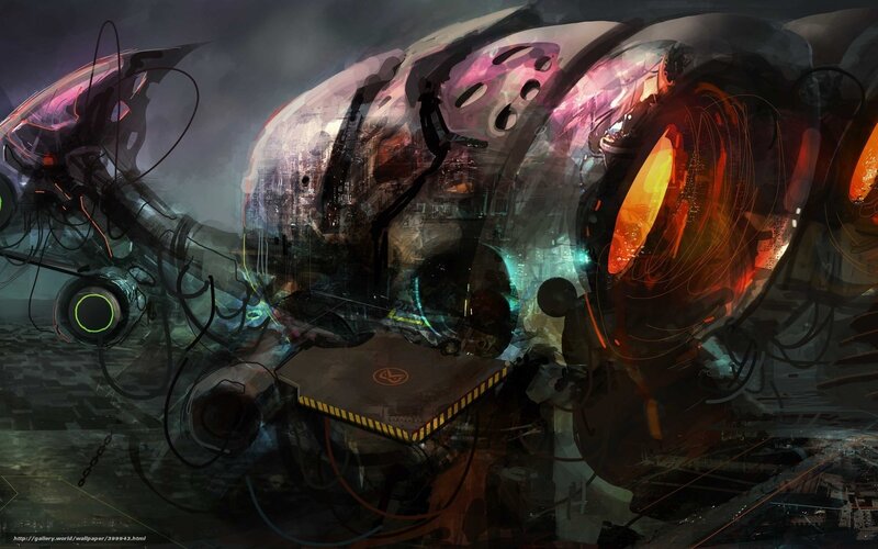 futuristic mechanical creature