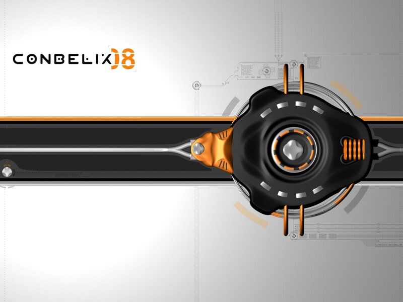 Futuristic Mechanical Device — Black, Technological