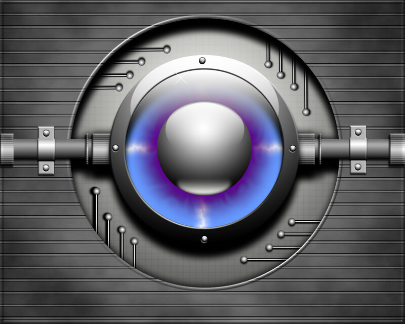 futuristic mechanical eye