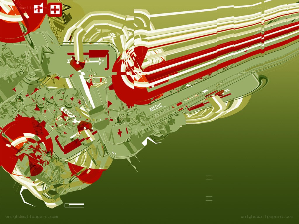 futuristic medical facility schematic