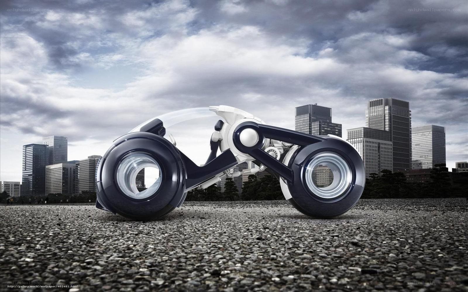 futuristic motorcycle concept