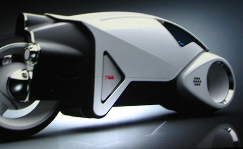 futuristic motorcycle concept