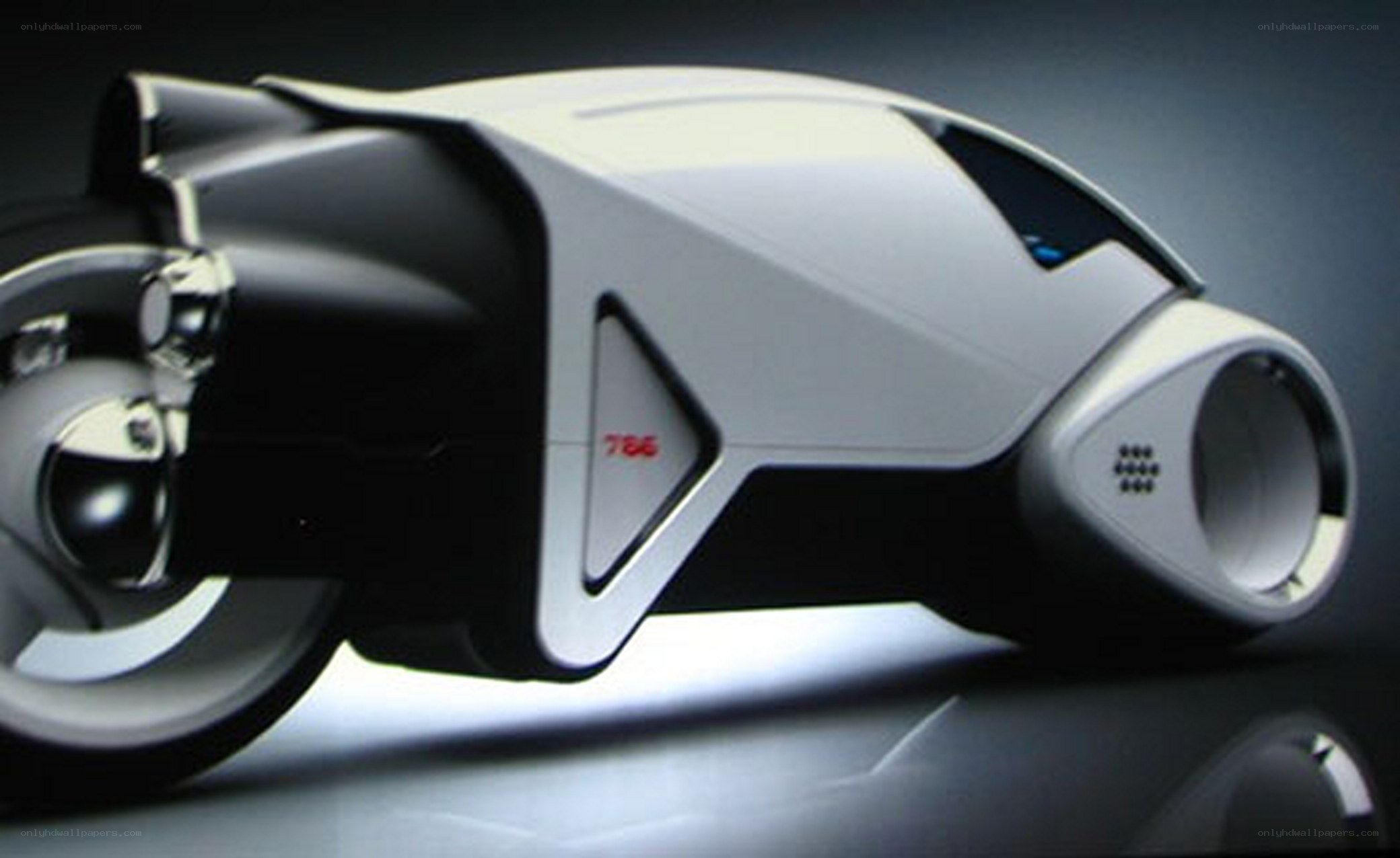 futuristic motorcycle concept