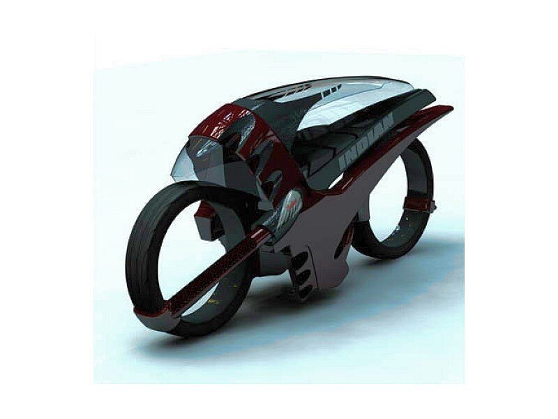 futuristic motorcycle concept