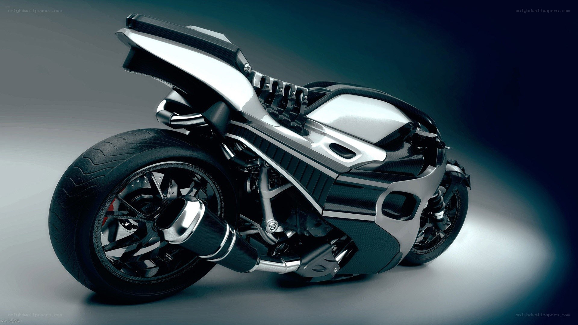 futuristic motorcycle design