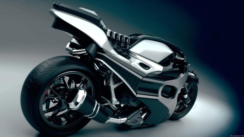 futuristic motorcycle design