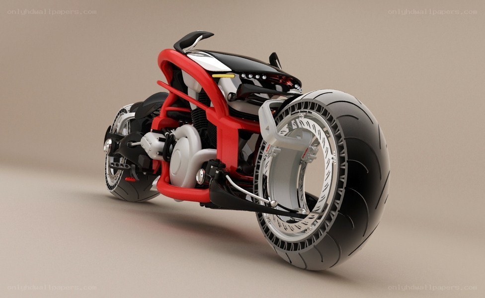 futuristic motorcycle design