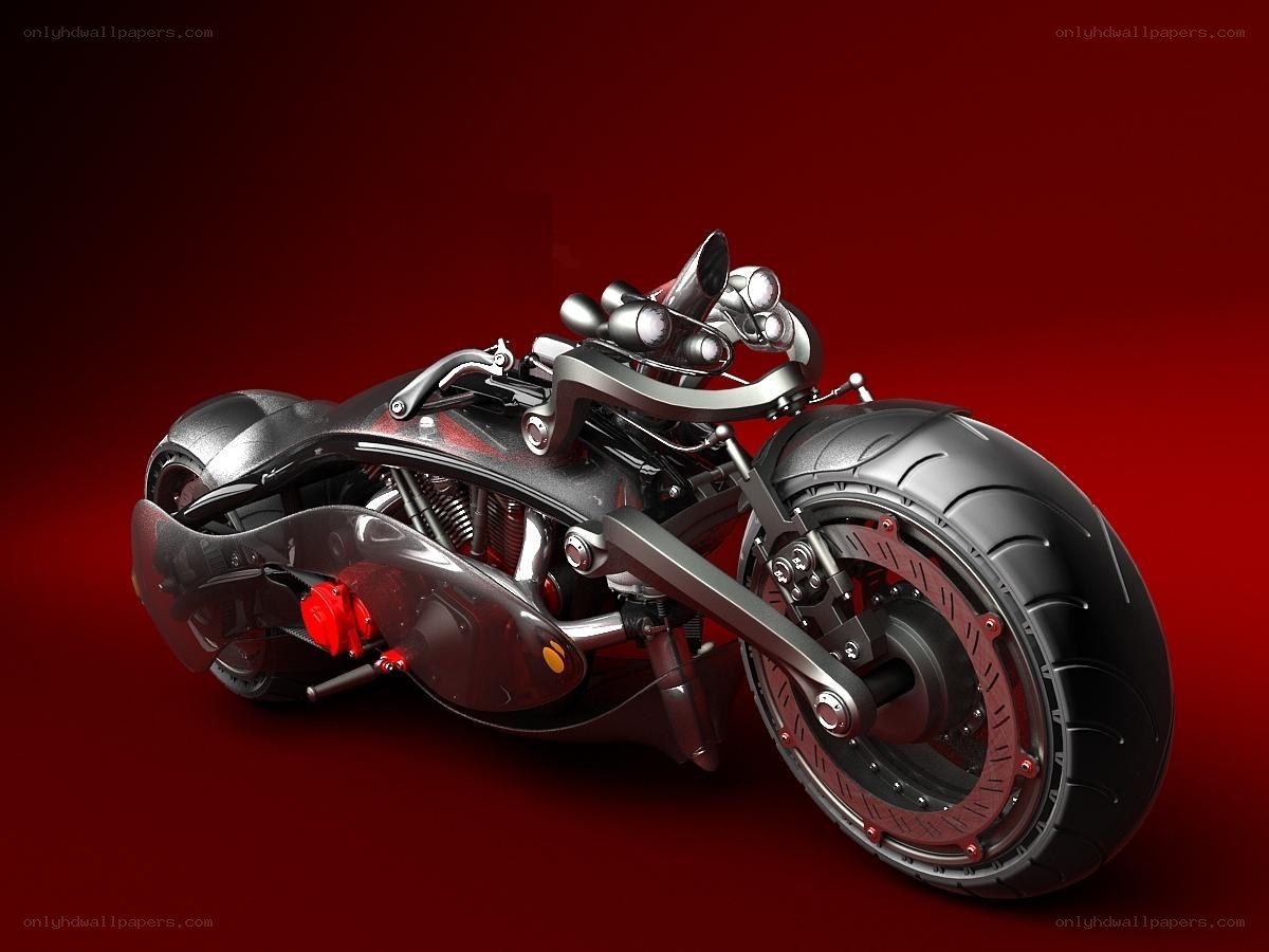 futuristic motorcycle design