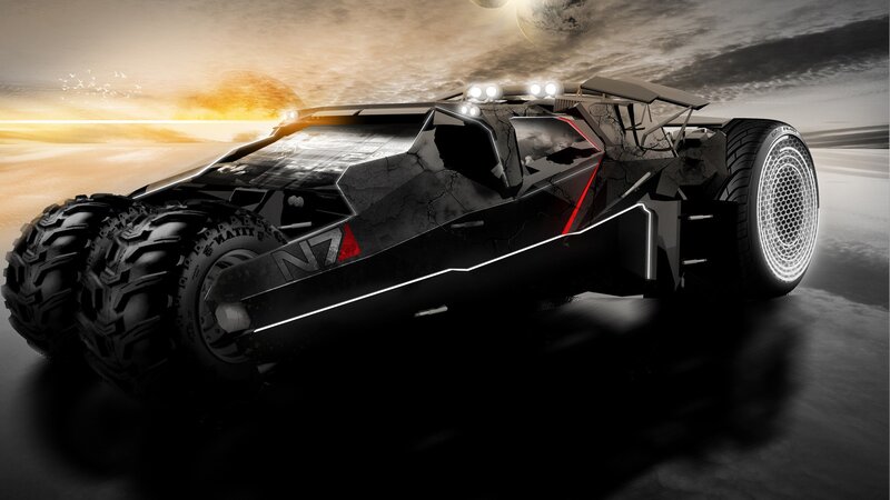 futuristic N7 vehicle concept