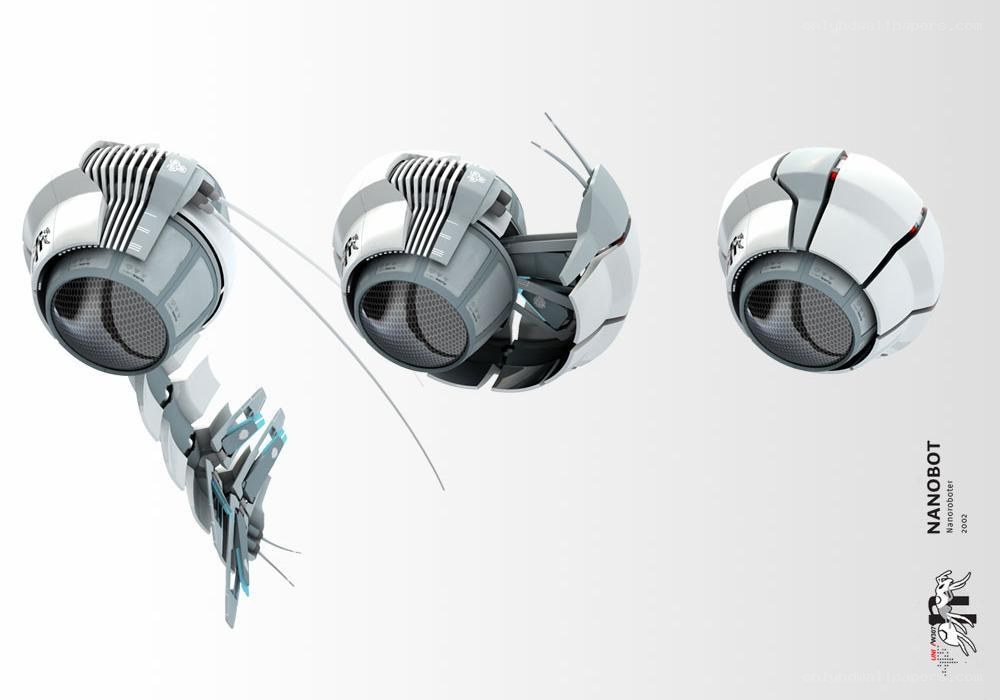 futuristic nanobot design
