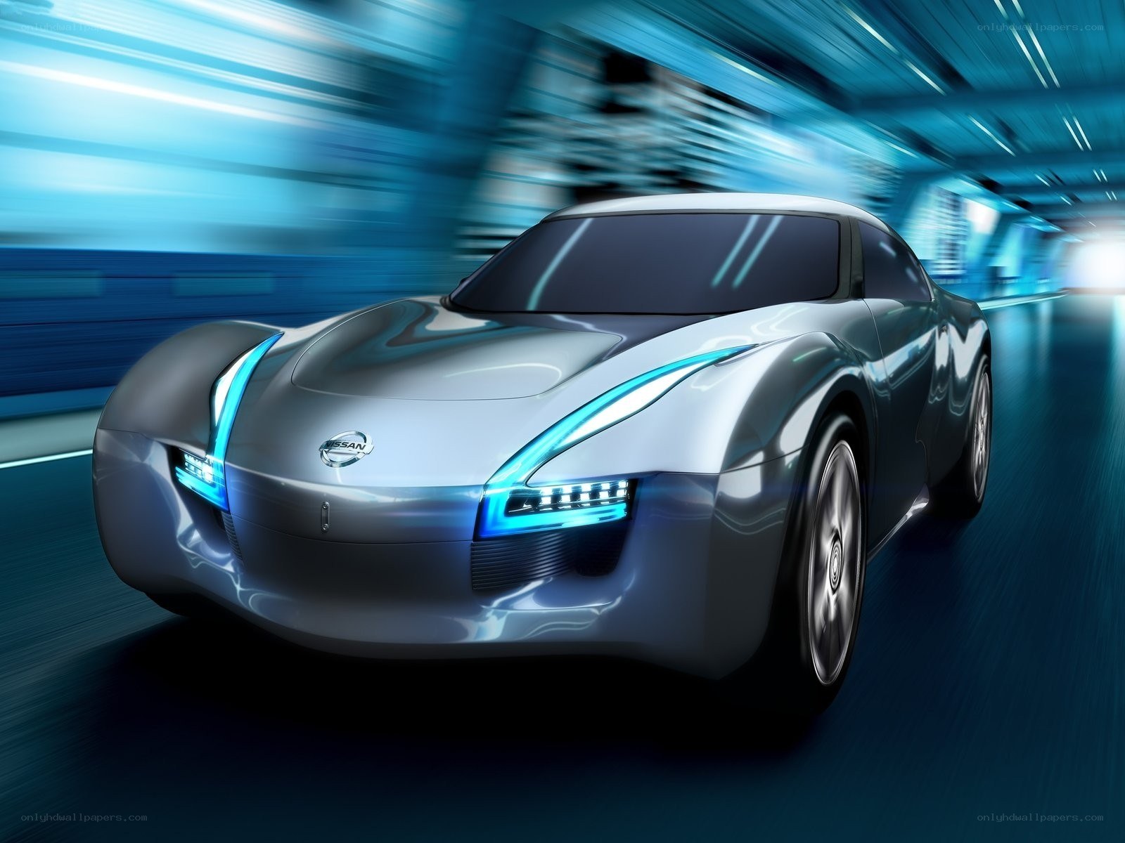 futuristic nissan concept car