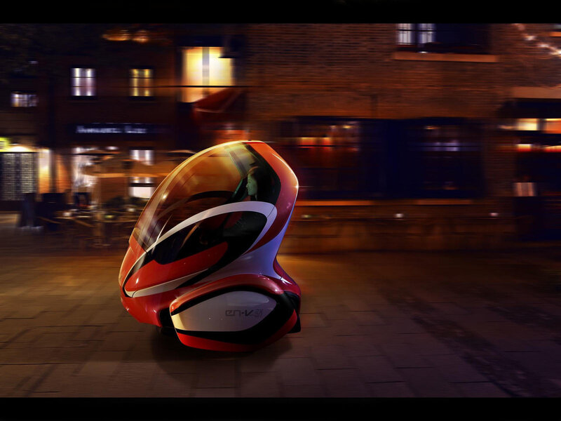 Futuristic Personal Vehicle
