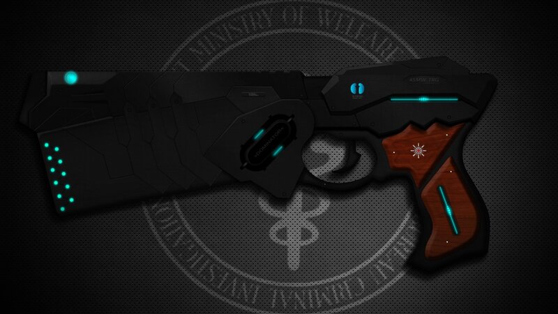 Futuristic Pistol