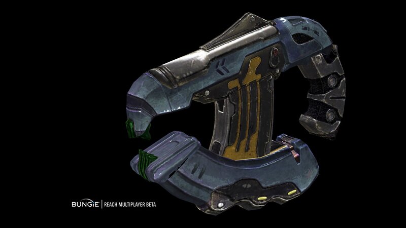 Futuristic Pistol Weapon
